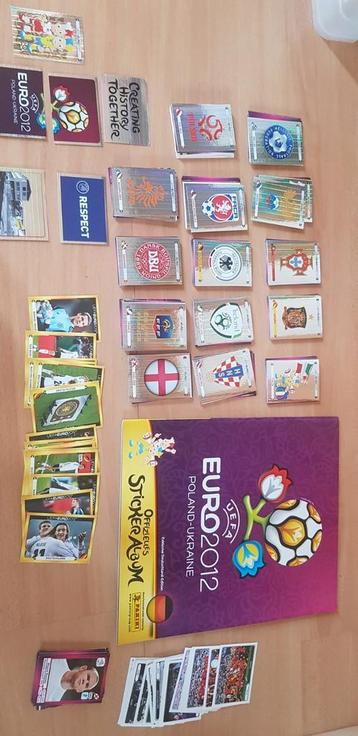 Set Panini euro 12 complet + album vide, Enlèvement ou Envoi, Comme neuf