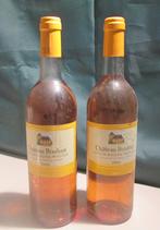 2x Chateau Bouhan - Cotes de Bergerac Moelleux - 2003, Frankrijk, Ophalen of Verzenden, Vol, Witte wijn