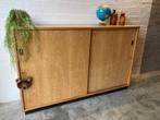 Vintage Mid-century (XL) schoolkast,schuifdeurkast,dressoir, Ophalen of Verzenden, Gebruikt