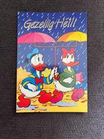 Postkaart Disney Donald Duck 'Gezellig', Collections, Disney, Comme neuf, Donald Duck, Envoi, Image ou Affiche