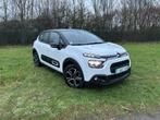 CITROEN C3 1200 TURBO  12000 KM PDC ACHTER GPS, Voorwielaandrijving, Stof, 109 g/km, Wit