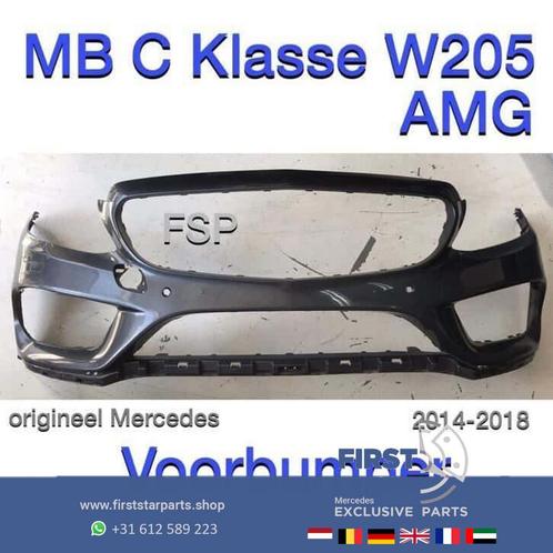 W205 AMG Voorbumper Mercedes C43 AMG Sedan PDC C Klasse 205, Autos : Pièces & Accessoires, Carrosserie & Tôlerie, Pare-chocs, Mercedes-Benz