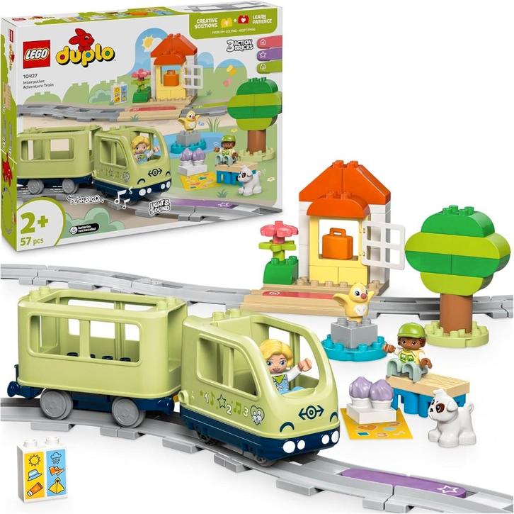 Neuf - Lego Duplo - Le train d’aventures interactif (10427), Enfants & Bébés, Jouets | Duplo & Lego, Neuf, Duplo, Ensemble complet