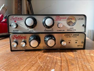 bellari MP110 tube mic preamp + LA120 tube compressor, Enlèvement, Audio