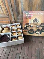 Oude koffie servies retro, Ophalen, Zo goed als nieuw