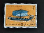 San Marino 1963 - oude zeilschepen - Egypte, Postzegels en Munten, Postzegels | Europa | Italië, Ophalen of Verzenden, Gestempeld