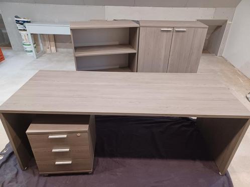 Bureau, bureaukasten, ladenblok, bureel, Huis en Inrichting, Bureaus, Zo goed als nieuw, Bureau, Ophalen
