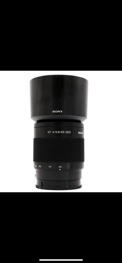 Sony DT 55-200mm F/4.5-5.6 SAM Telelens, Audio, Tv en Foto, Foto | Lenzen en Objectieven, Zo goed als nieuw, Telelens, Zoom, Ophalen of Verzenden