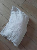 1 persoon hoeslaken flanel, Huis en Inrichting, Eenpersoons, Ophalen of Verzenden, Zo goed als nieuw, Wit