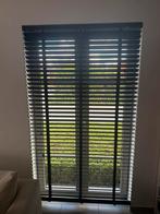 Bamboe zwart hout luxaflex - 3stuks!!, Huis en Inrichting, Ophalen, Zo goed als nieuw, Zwart
