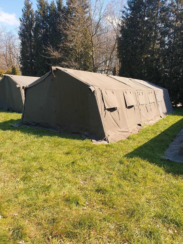 Tentes militaires d'occasion, Caravanes & Camping, Tentes, Plus de 6, Utilisé, Enlèvement