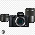 Kame canon m50 mark 2 met ef 15-45 mm en ef 70-200 mm lenzen, Audio, Tv en Foto, Ophalen, Gebruikt, Canon