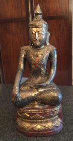 Birmaanse houten Boeddha, Antiquités & Art, Enlèvement