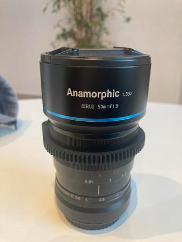 Sirui 50mm anamorphic sony, Enlèvement ou Envoi, Comme neuf