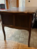 Ancien bureau vintage en bois table tiroir, Maison & Meubles, Utilisé, Bureau