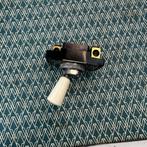 Interrupteur VW 50-60, collier à vis ivoire, ovale noir, Envoi, Utilisé