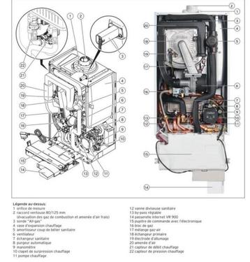 Onderdelen Vaillant VCW 436/5-7 (N-BE) EcoTec exclusieve  beschikbaar voor biedingen