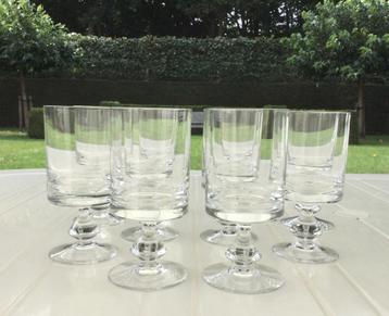 Set van 10 Kristallijn Waterglazen Boussu  Set/5 € beschikbaar voor biedingen