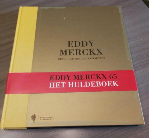 Eddy Merckx 65 - Het Huldeboek, Boeken, Sportboeken, Gelezen, Lopen en Fietsen, Ophalen of Verzenden