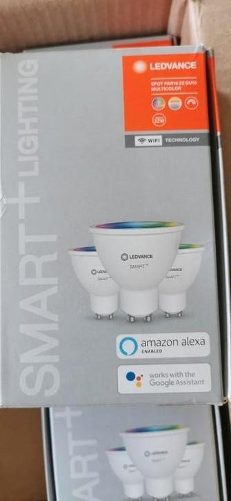 12 Ledvance Smart+ LED spots GU10 - NIEUW, Huis en Inrichting, Lampen | Spots, Zo goed als nieuw, Led, Ophalen of Verzenden