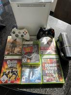 Groot lot Xbox 360, Games en Spelcomputers, Ophalen, Gebruikt, Met 2 controllers, Met games