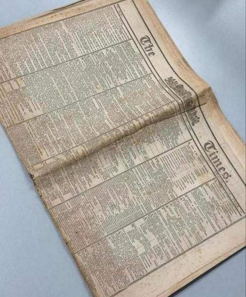 THE TIMES London January 23rd 1901 - Antiek krant engeland, Verzamelen, Tijdschriften, Kranten en Knipsels, Krant, Voor 1920, Ophalen of Verzenden