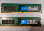 DDR4 RAM 16GB x2 en 8GB x1, Computers en Software, RAM geheugen, Gebruikt, DDR4, Ophalen of Verzenden, Desktop
