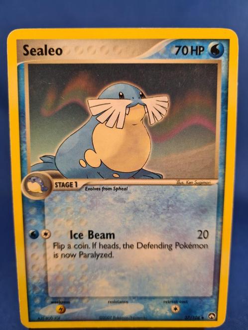 Sealeo 37/108 - Power Keepers, Hobby en Vrije tijd, Verzamelkaartspellen | Pokémon, Gebruikt, Verzenden