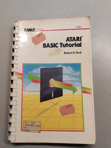 Atari 8-bit Engels boek Atari basic tutorial