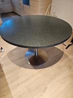 Ronde eettafel, Huis en Inrichting, Ophalen, 100 tot 150 cm, Rond, Zo goed als nieuw