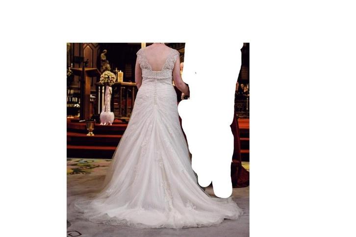 Trouwjurk Marylise, Kleding | Dames, Trouwkleding en Trouwaccessoires, Gedragen, Trouwjurk, Wit, Ophalen