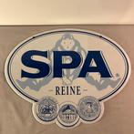 Grande plaque émaillée Spa Reine 1997, Verzamelen, Ophalen, Zo goed als nieuw, Reclamebord