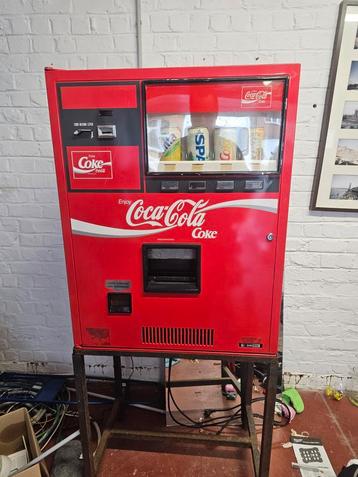 Vintage Coca-machine, Belgische frank, werkt heel goed,, Verzamelen, Ophalen, Zo goed als nieuw