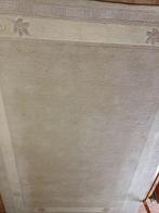 Beige wollen tapijt van 3 x 2 m, Huis en Inrichting, Ophalen, Beige, 200 cm of meer, Zo goed als nieuw