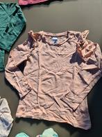 Roze longsleef, trui, pull met ruches, CA, 128, Kinderen en Baby's, Kinderkleding | Maat 128, Ophalen of Verzenden, Zo goed als nieuw