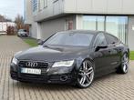 Audi A7 SportBack Quattro 3x S-Line Biturbo 313Pk 2013, Auto's, Audi, Euro 5, Zwart, Leder, Bedrijf