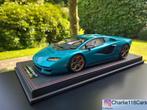 MR Collection 1/18 Lamborghini Countach LPI 800-4 Blu Uranus, Ophalen of Verzenden, Nieuw