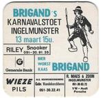 bierviltje 1st Brigand's karnavalstoet Ingelmunster, Verzamelen, Biermerken, Verzenden