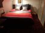 Supermooi tweepersoons bed, Huis en Inrichting, Slaapkamer | Bedden, 160 cm, Gebruikt, Ophalen of Verzenden, Bruin