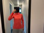 Kalenji sportsweater met kap / fluo roze/koraal - Maat XS, Nieuw, Kalenji, Oranje, Maat 34 (XS) of kleiner