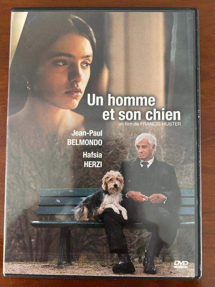 DVD Un homme et son chien - Belmondo - Rare !, Cd's en Dvd's, Dvd's | Drama, Zo goed als nieuw, Ophalen