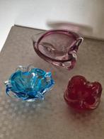 Vintage Italiaanse Murano verzameling asbakken 30 eu/st, Antiek en Kunst, Ophalen of Verzenden