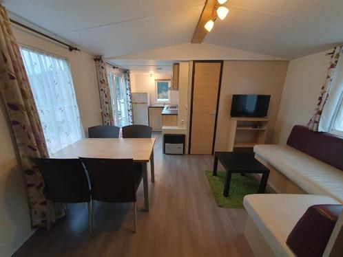 Stacaravan op een camping in de buurt van Érezée, Caravans en Kamperen, Stacaravans, tot en met 5, Ophalen of Verzenden