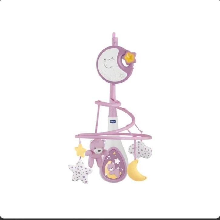 Muziekmobiel Chicco, Enfants & Bébés, Jouets | Jouets de bébé, Comme neuf, Mobile, Avec lumière, Sonore, Enlèvement