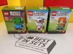 LEGO - 40624 - 40625 - 40626 - Minecraft Brickheadz, Ensemble complet, Lego, Enlèvement ou Envoi, Neuf
