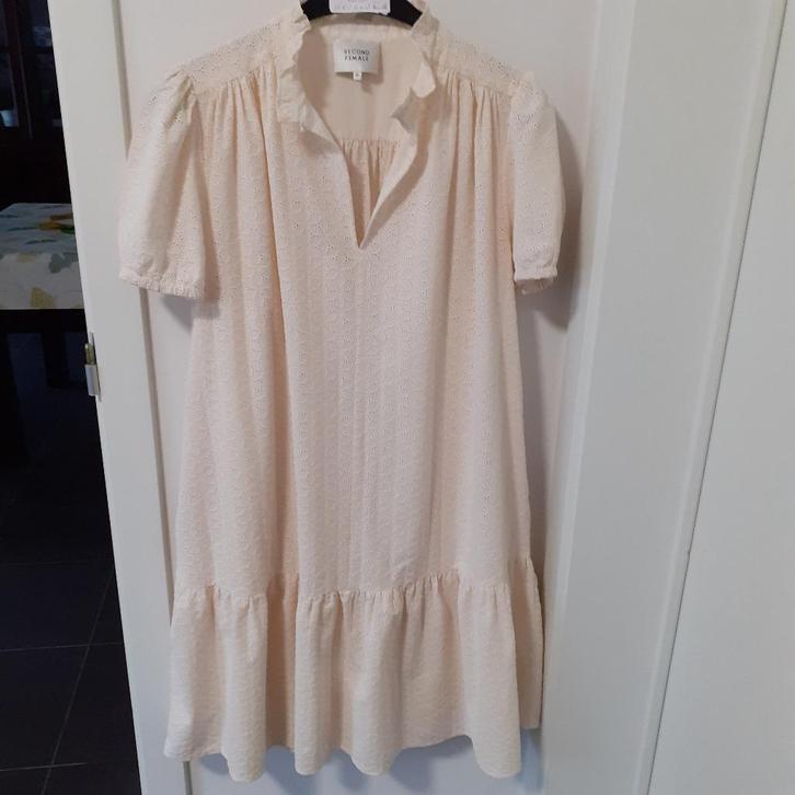 SECOND FEMALE Ecru katoenen kleedje Maat: XL Prijs: € 3, Kleding | Dames, Jurken, Zo goed als nieuw, Maat 46/48 (XL) of groter