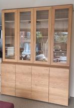 Arno vitrine en dressoir kast, Maison & Meubles, Armoires | Vitrines, Comme neuf, Enlèvement