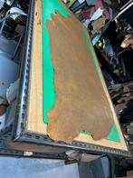 Cognac kleur vintage halve huid 1.5 mm dik soepel&glad A-501, Ophalen of Verzenden, Zo goed als nieuw