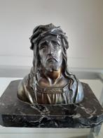 Ancien buste du christ en régule, Ophalen