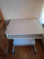 computertafel op wieltjes, Huis en Inrichting, Kasten | Computermeubels, Ophalen, Overige materialen, Gebruikt, Minder dan 70 cm